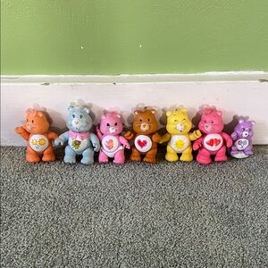 1980s Vintage Care Bears Set